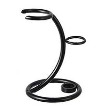 Shaving Razor and Brush Stand Classic Holder for Safety Razor Storage Black