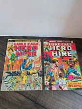 Marvel Comics Group Luke Cage "Hero For Hire " Volumes Aug 12 , Dec 16 1973 Lot