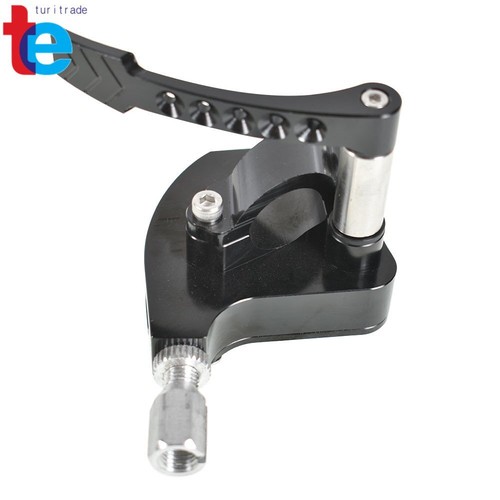 CONJUNTO DE ACELERADOR DE PULGAR BILLET NEGRO PARA YAMAHA BANSHEE YFZ RAPTOR 350 660 700 - Imagen 3 de 6
