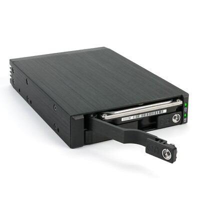 B-WARE - FANTEC MR-25DUAL - Wechselrahmen für 2x 2,5'' SATA + SAS HDD/SSD