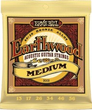 Ernie Ball 2002 Earthwood Acoustic Guitar 80/20 Bronze Strings