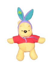 Winnie the Pooh Easter Bunny Plush Toy 7 Inches 1999