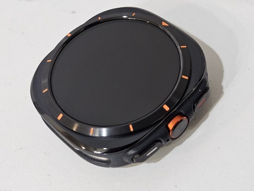 NOWY ZAPIECZĘTOWANY Samsung Galaxy Watch Ultra 47mm LTE SM-L705U SZARY /w POMARAŃCZOWY PASEK - Zdjęcie 4 z 11