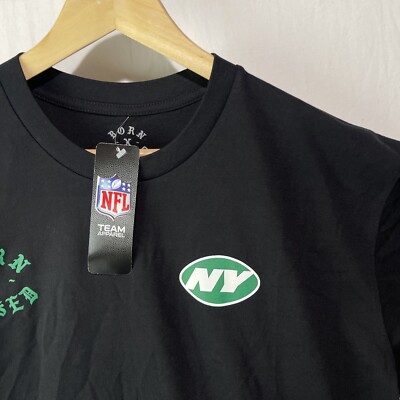 NFL× BORN X RAISED × NY JETS コラボT /2XL 黒 unisex-born-x-raised-black-new