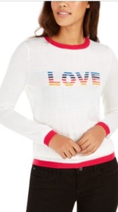 tommy hilfiger rainbow sweater