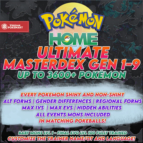 ✨Ultimate MASTERDEX, Pokemon Scarlet & Violet, Living Pokedex, COMPLETE