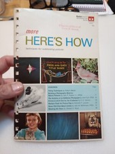 1964 Kodak Photo Information Book More Here's How Booklet