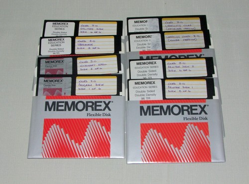 De colección/1986 PC-DOS Microsoft Word 3.0 manuales y software en disquetes de copia de seguridad - Imagen 10 de 10