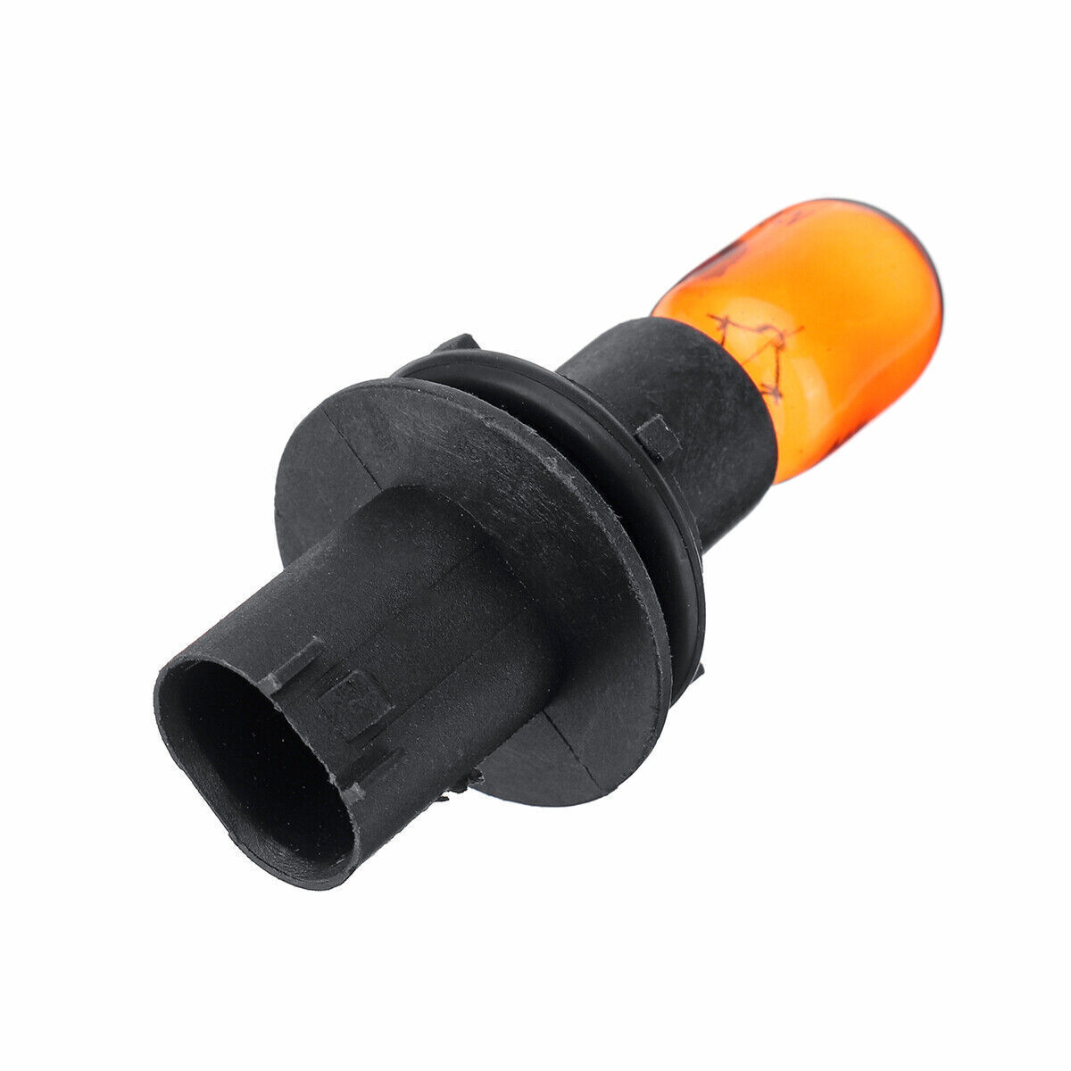 Pair Of Wing Mirror Indicator Repeater Lens Lamp Bulb Holders For Mercedes Sprinter – Amber Lens, Black Housing, Direct Fit