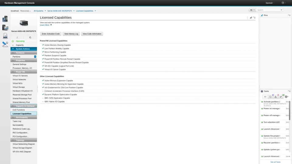 IBM Power E850C 4U Server 8408-44E 4x 10C Power8 1024GB RAM 8x 2.5" +4x 1.8" Bay - Image 4 of 4