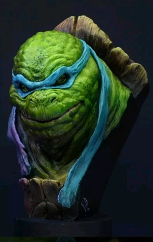 4 Teenage Mutant Ninja Turtles TMNT Custom Busts 1/3 scale Statue  Set