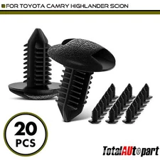20Pcs Trunk Luggage Liner Fastener Clips Single Head for Toyota Scion 8mm Nylon