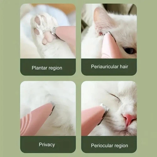 1pc Pet Shaver,For Shaving Foot Hair,Anus Hair, Eye Hair Of Pets Without Battery - Picture 5 of 22