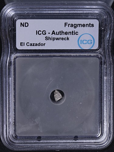 ND El Cazador Shipwreck Fragment - Partial Rim & Lettering - ICG Authentic - Picture 3 of 4