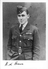 STTF44 WWII WW2 BoB RAF Spitfire Battle of Britain BROWN hand signed photo