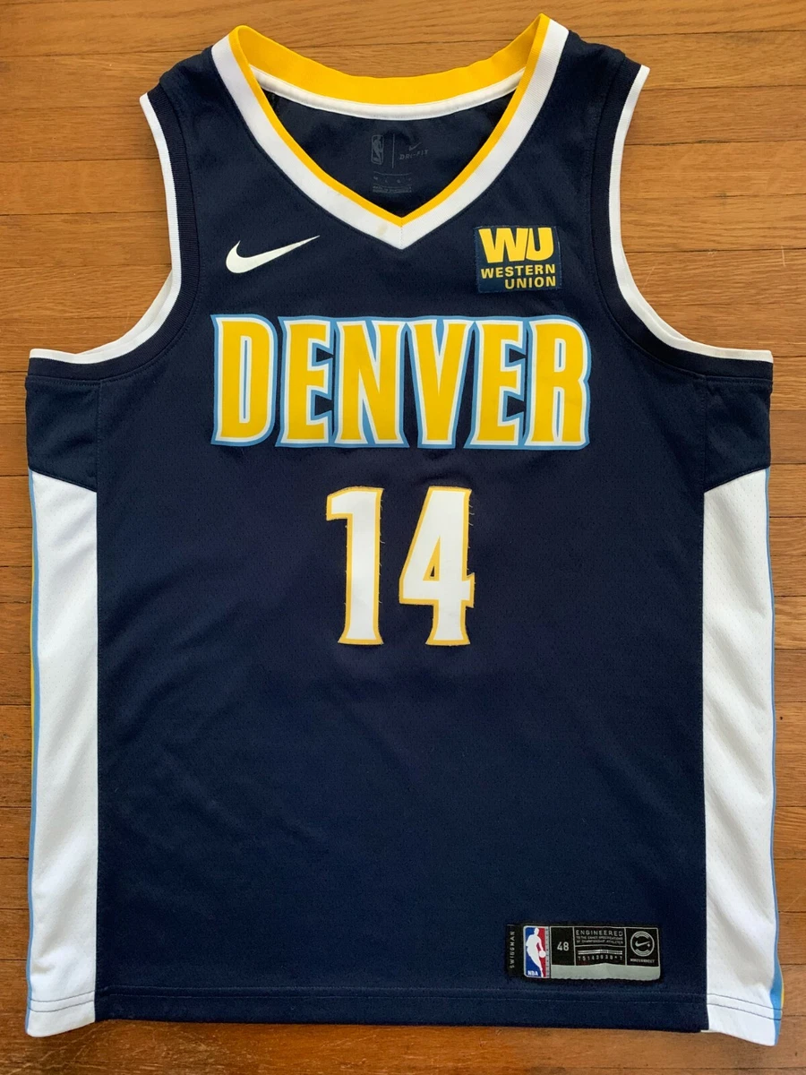 Denver nuggets 2025 navy blue jersey