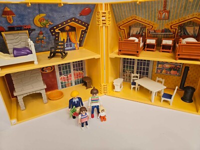 1504 PLAYMOBIL BANQUE et Maison du Shériff Transportable 4398 EUR 19,70