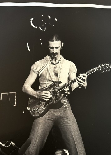 Frank Zappa Limited Edition Foto „nass“ Druck, Halloween '77 Cover Art - Bild 2 von 14