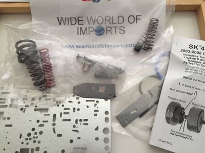 48RE Dodge Ram Transmission Transgo SK48RE Shift Kit Valve Body Upgrade 04+ tow