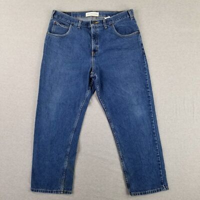 Faded Glory 38x29 Original Fit Blue Jeans 100% Cotton Vintage Quality Work
