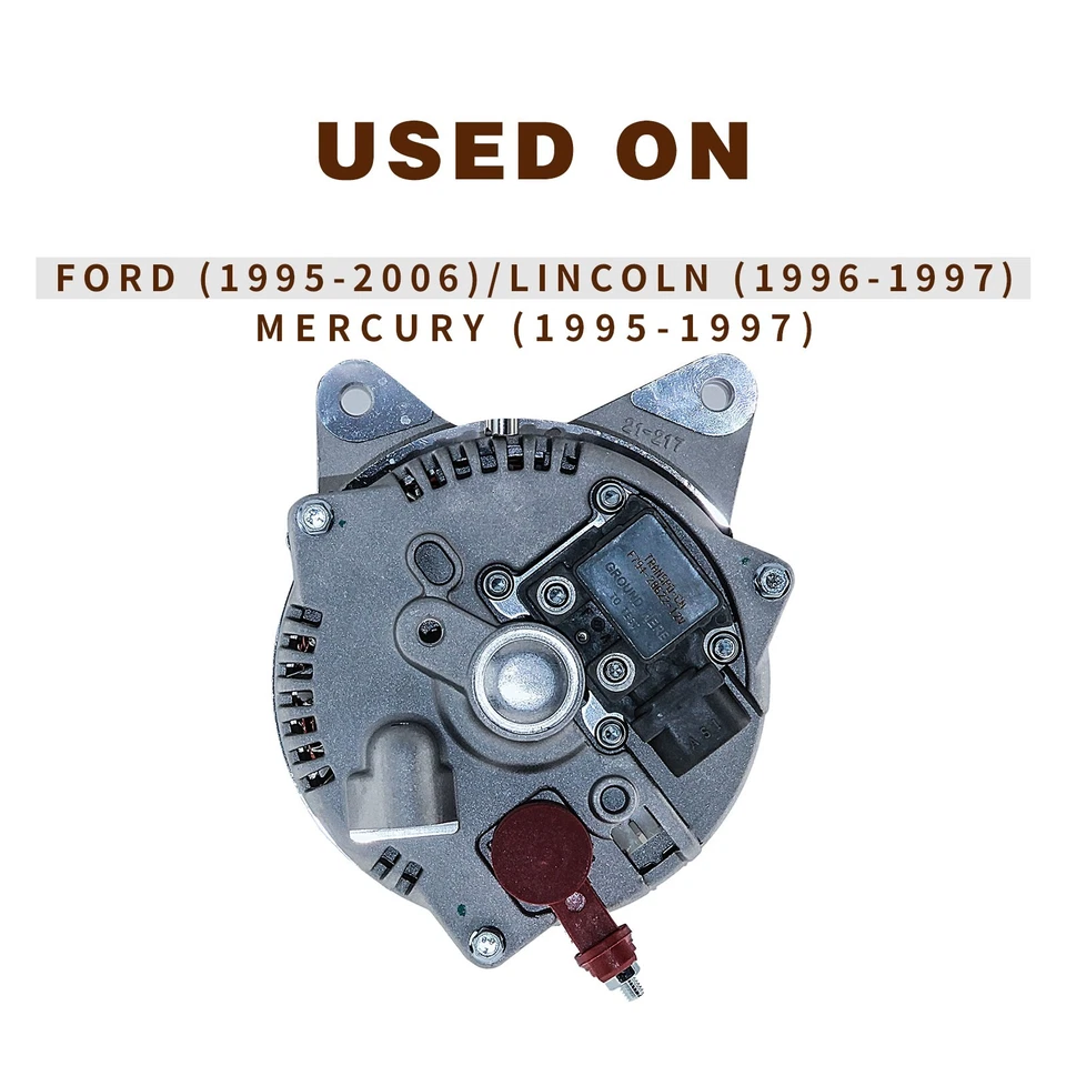 Alternator for Ford F150 F250 F350 F550 Super Duty E150 E350 4.6 5.4L 1999-2006 Foto 4 de 4