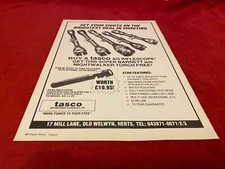 PGUN5 ADVERT 11X8 TASCO SPORTING GOODS LTD - TASCO AG RIFLECOPE