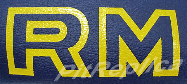 NUEVA CUBIERTA DE SILLÍN ASIENTO SUZUKI RM250 RM465 RM500 1981 1982 1983 *AZUL OSCURO* *3TACC Foto 4 de 4