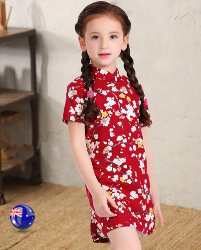Kids Girl Chinese Asian Traditional 