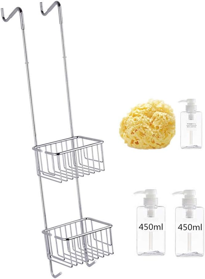 Shower Caddy Hang over the Shower Door Shampoo Holder for Shower eBay