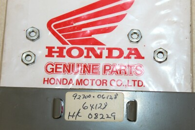 #ad 4 GENUINE Honda 5mm Thin Hex Nuts 9400 0500 NOS $3.95
