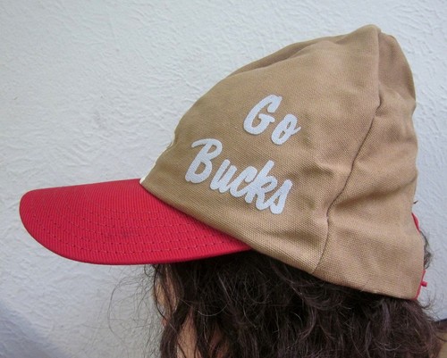 OHIO STATE novelty cap University football hat Go Buckeyes tailgate party Broner - Picture 2 of 3
