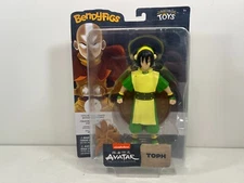 BendyFigs The Noble Collection Avatar Toph - Noble Toys Bendable Posable Co