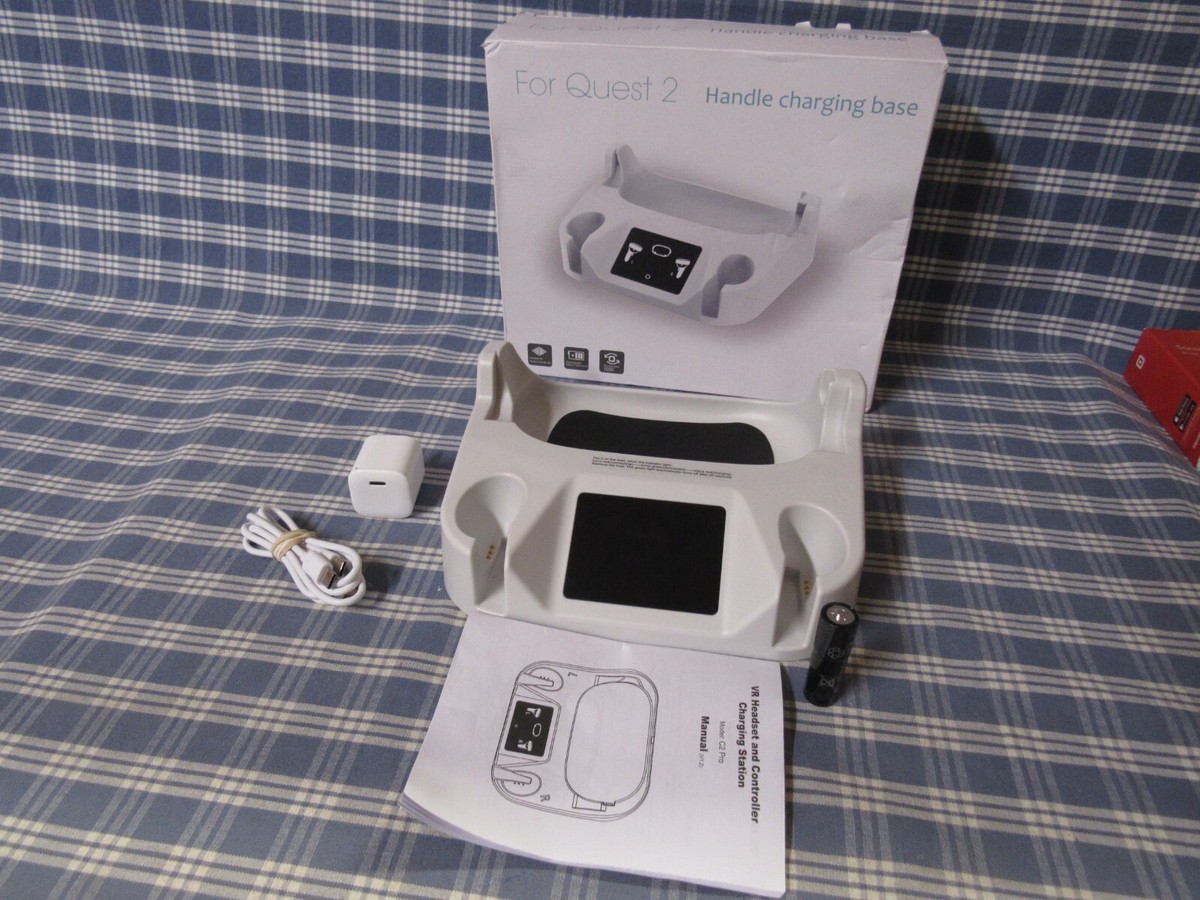 Charging Dock Quest 2 Charging Station for VR Headset (Please Read