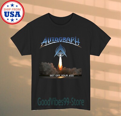 Autograph Get Off Your Ass Men's Black Size S-5XL