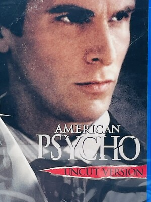 American Psycho (Blu-ray,2000) Uncut Version ~ Christian Bale