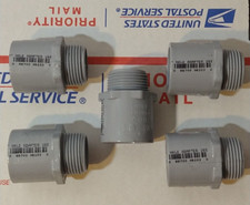5 PCS Cantex PVC Conduit Male Terminal Adapter Threaded 1" UL Schedule 40