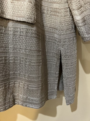 NWT Misook Plus Size 2X Knit Jacket Blazer In Taupe NEW - Picture 7 of 9