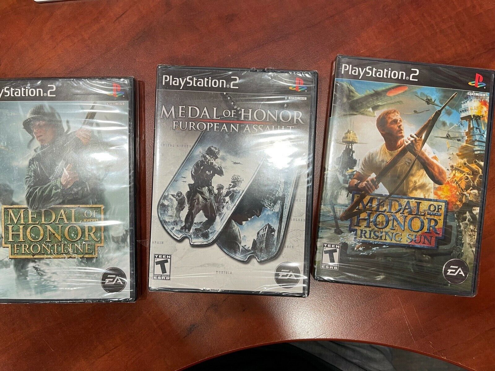 Medal of Honor Collection PS2 Sony PlayStation 2 Lot of 3 Game.USA GAME NEW  SEAL