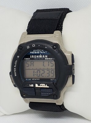TIMEX  IRONMAN  TRIATHLON デジタル腕時計 A286 Timex Ironman 'Gatorade' Triathlon (1990) 🐊 Ref: 63731
