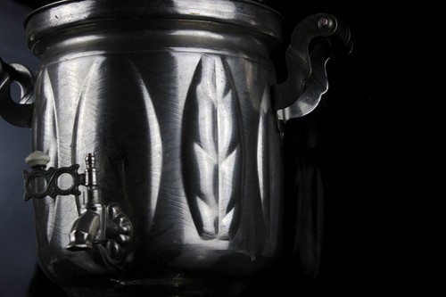 Tradicional soviética Samovar TULA - Tetera vintage - Imagen 8 de 14
