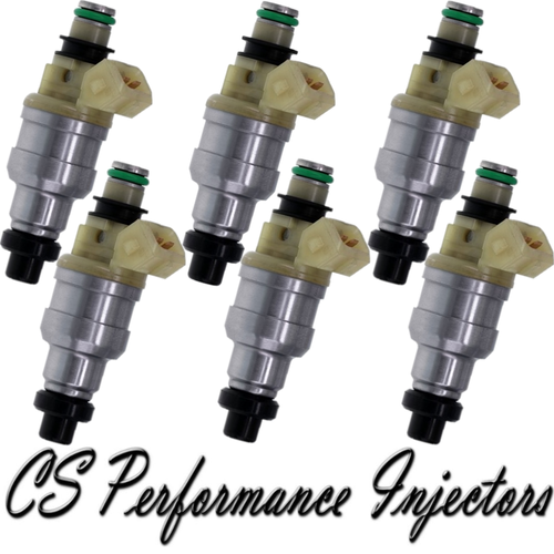OEM Nikki Fuel Injectors Set (6) INP057 for Dodge Mitsubishi 3.0L 3.0