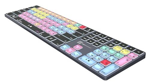 Logickeyboard TITAN Wireless Backlit Keyboard for Avid Pro Tools