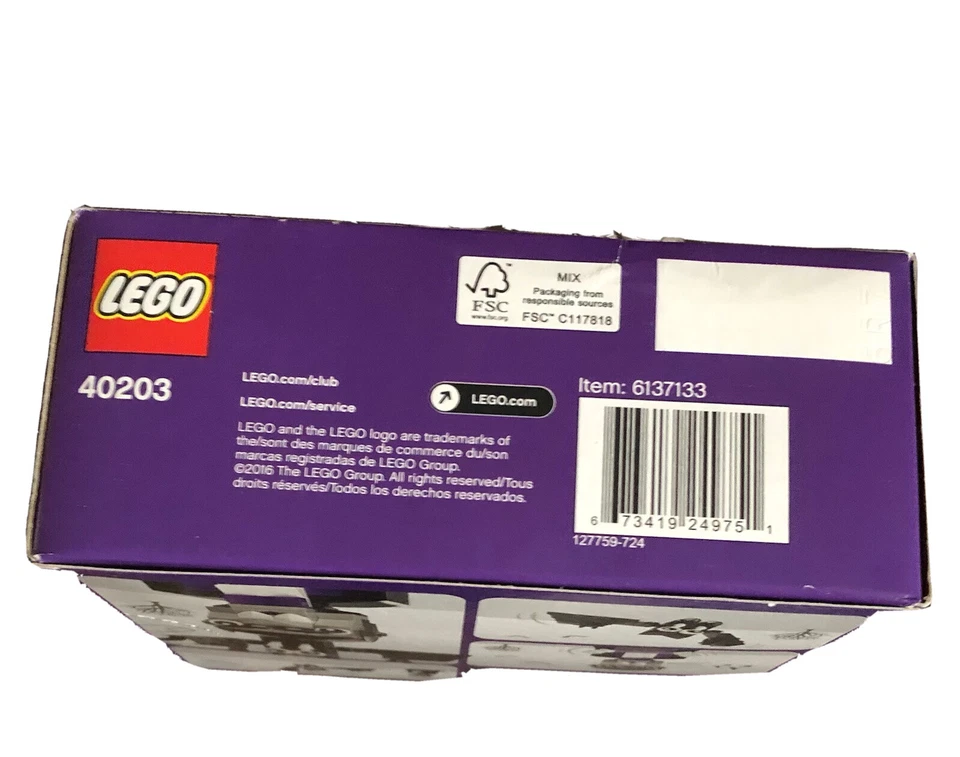 LEGO 40203 Vampire Bat 6137133 Halloween Drácula Kit de Construcción 150 Piezas Foto 3 de 4