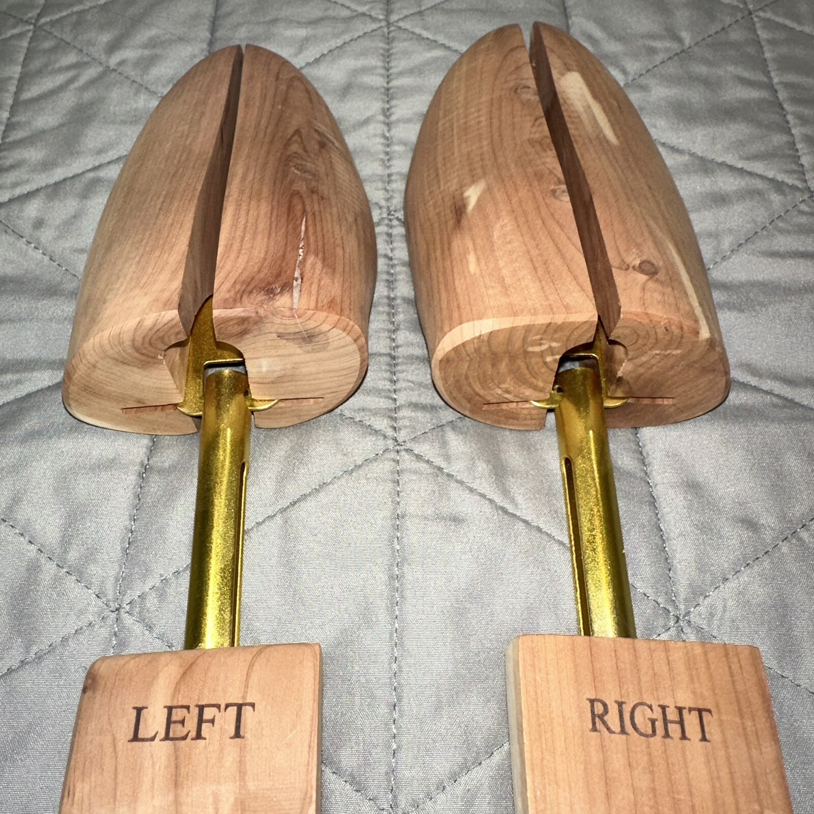 Stratton Cedar Wood Pair Men's XL Shoe Tree Grown In USA