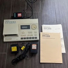 Vintage Roland PR-100 Digital Sequencer With Manuals 3 Power Cords WORKS