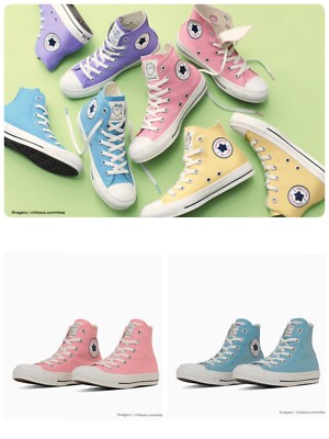 国内配送 CONVERSE ALL STAR CL HI / CHIIKAWA HACHIWARE Converse ALL STAR CL HI / CHIIKAWA Hachiware Pink,Blue | eBay