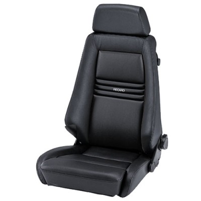 Recaro Specialist Performance Autositz - Ambla schwarzes Leder, Medium (M)