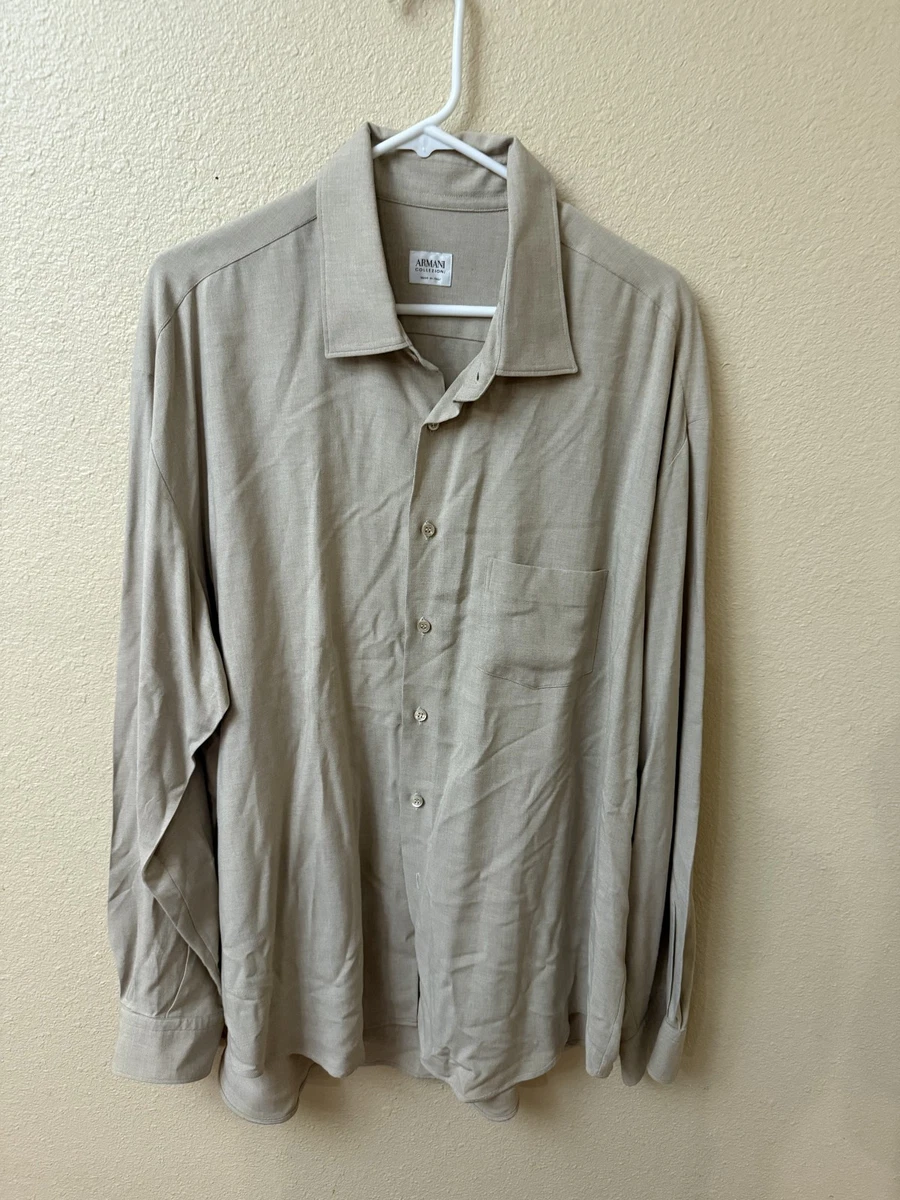 Giorgio Armani Casual Button-Down Shirts for Men for sale | eBay