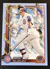 2025 Topps Holiday #H89 Seiya Suzuki Light Blue Glitter Holiday -  Chicago Cubs