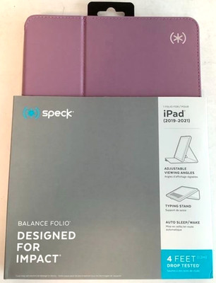 NEW Speck Balance Folio Case for iPad 10.2'' (7th, 8th, & 9th Gen 2021) Purple